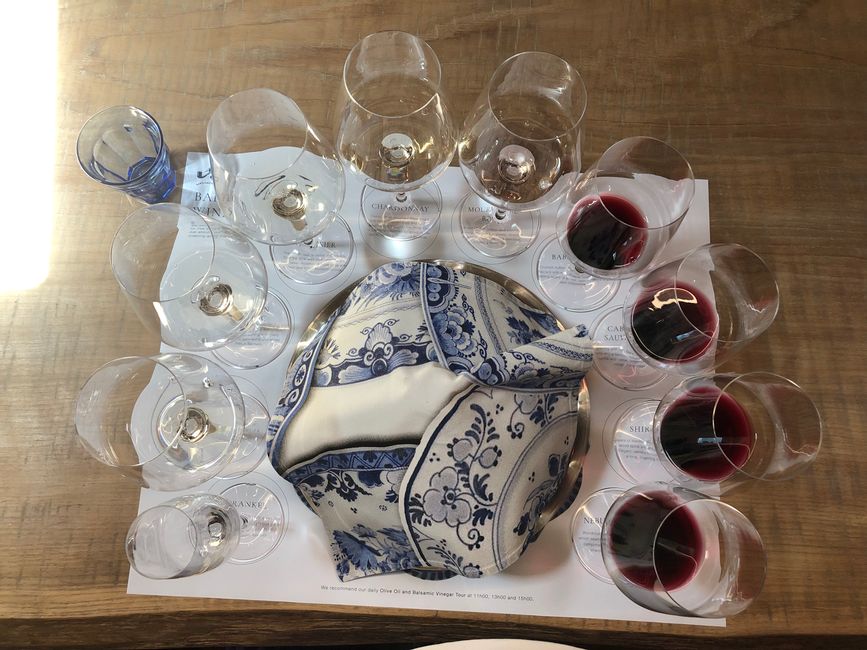 ... für das Wein-Tasting