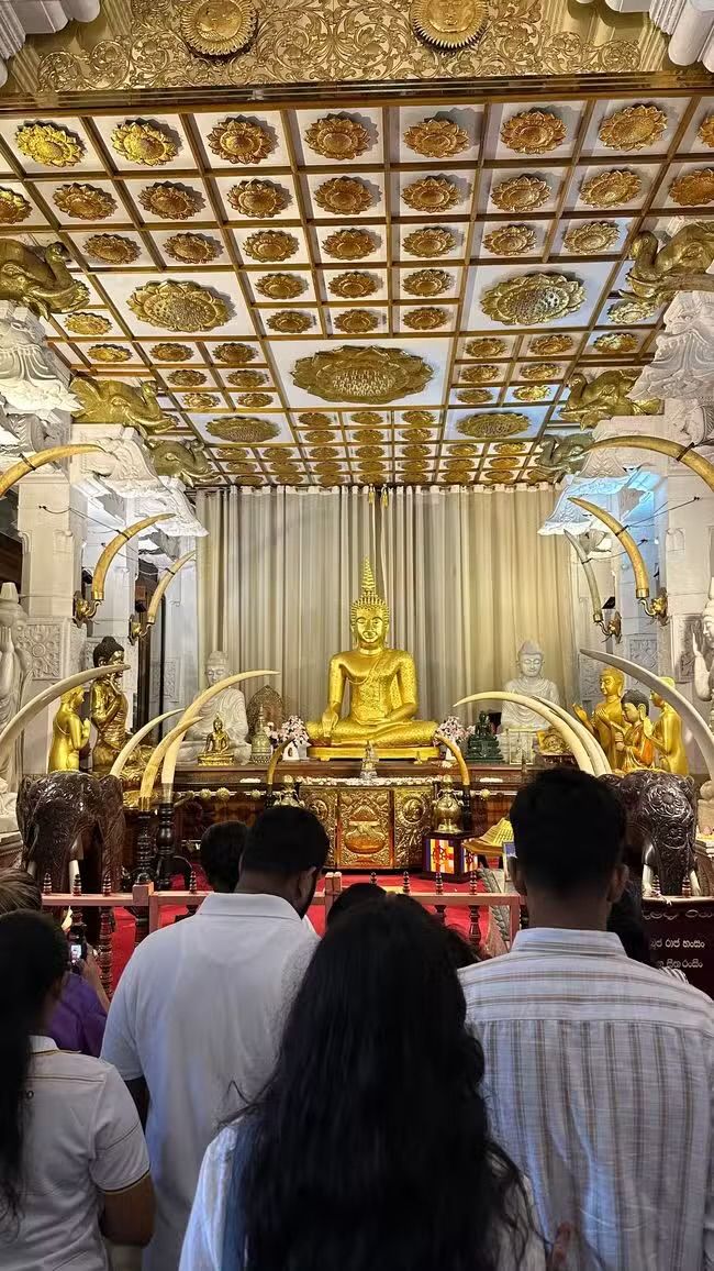 Tempio del dente, Santuario di Udawatta Kele, Buddha di Bahirawakanda