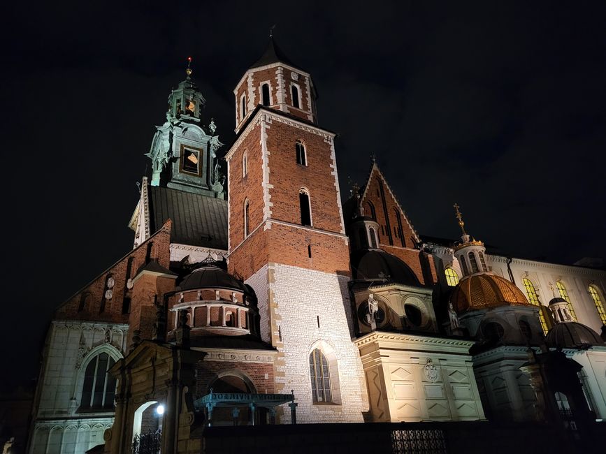 Cathédrale le soir