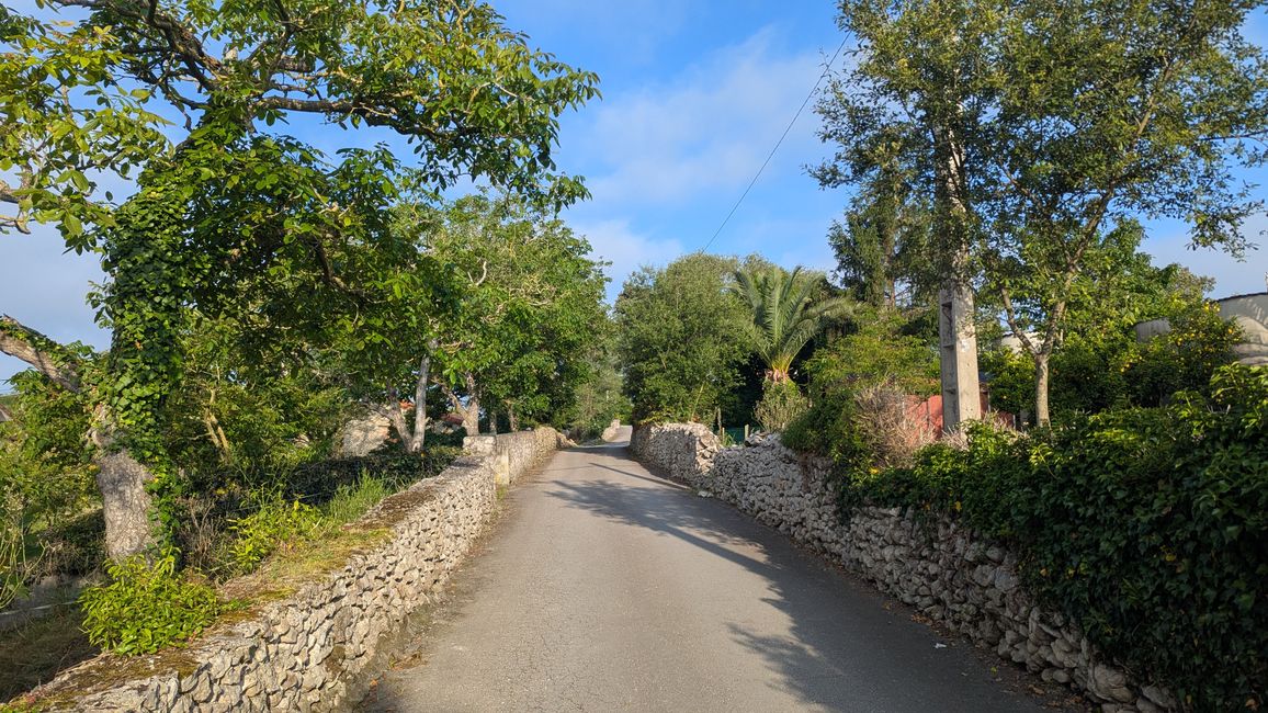 11. Stage Camino del Norte from Serdio to Pendueles