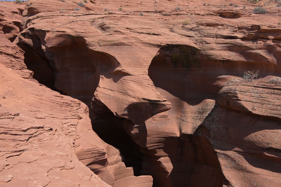 Eingang zum Lower Antelope Canyon