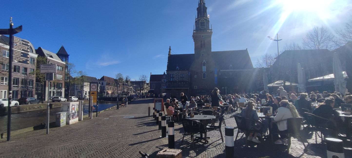 Straßencafés in Alkmaar 