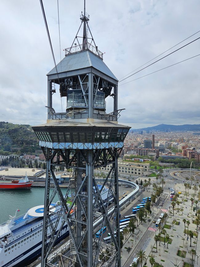 2025 - April - Barcelona - Seilbahn-Tour