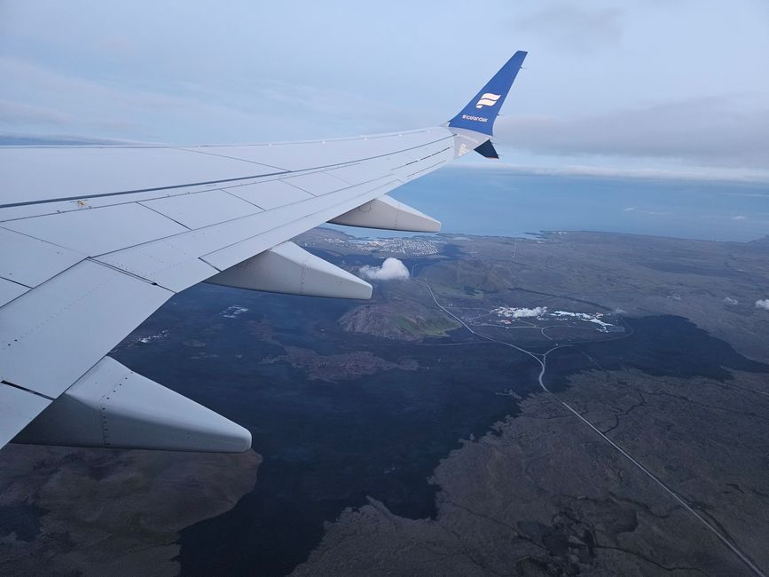 Ausblick auf Lavagegend