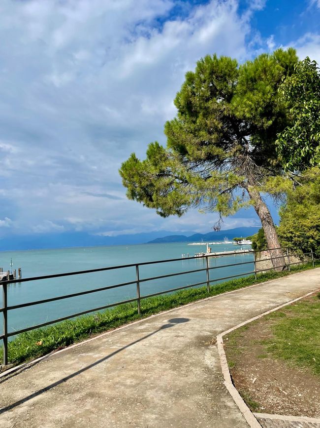 Vista sul Lago di Garda.