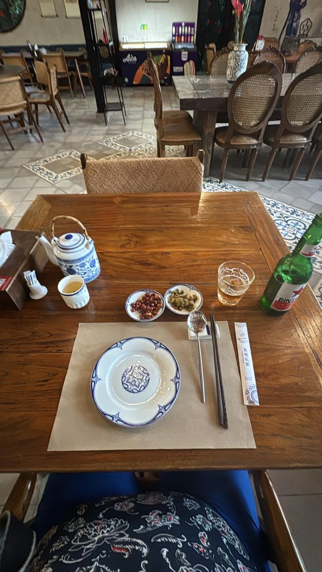 Man kann es sich auch alleine auf Bali gut gehen lassen...