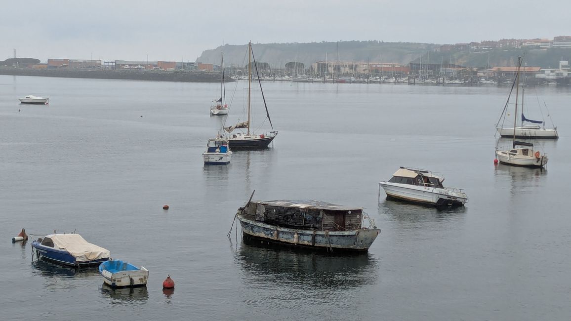 1. Etappe von Bilbao bis Getxo auf dem Camino del Norte