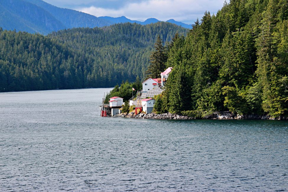 Etiqueta 13: Port Hardy - PASAJE INTERIOR - Prince Rupert