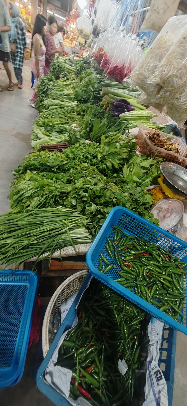 Gemüse im Banzaan Fresh Market