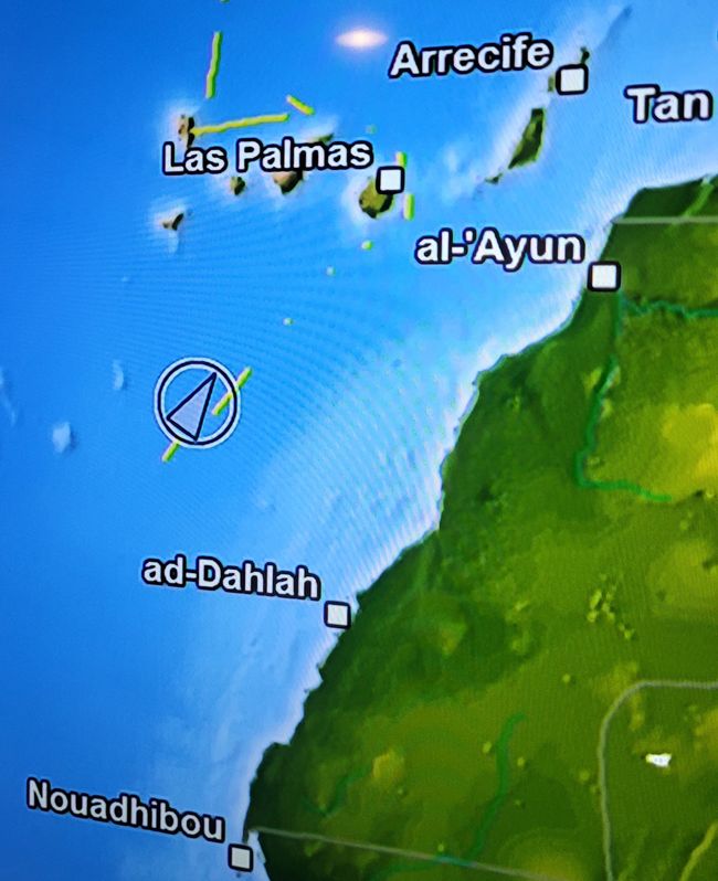 De retour aux Canaries en raison d'une urgence médicale