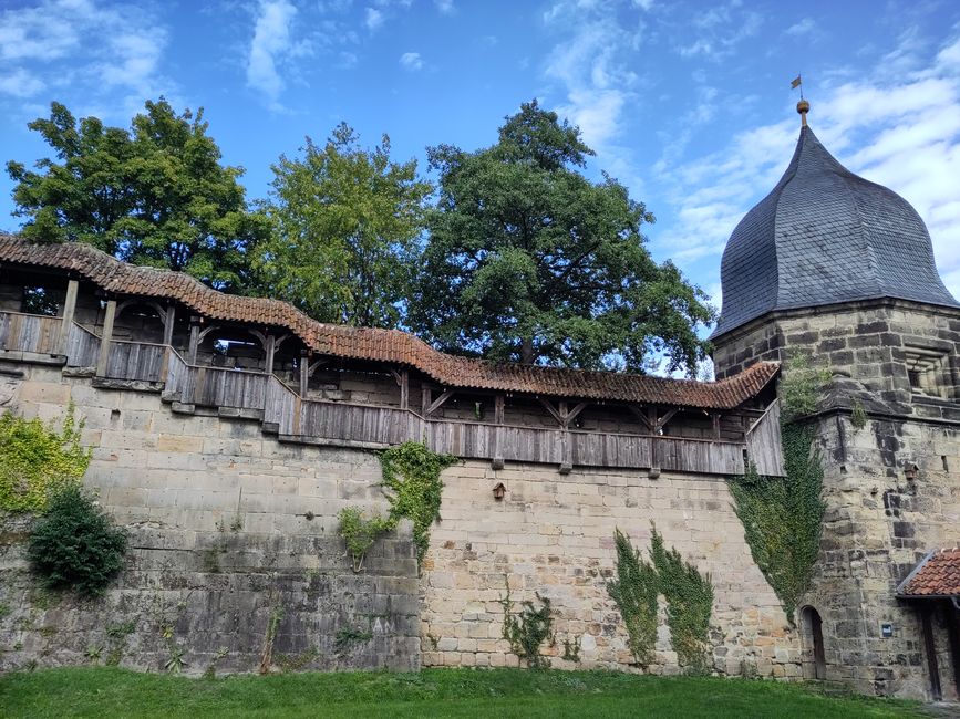 Defensive wall in Kronach