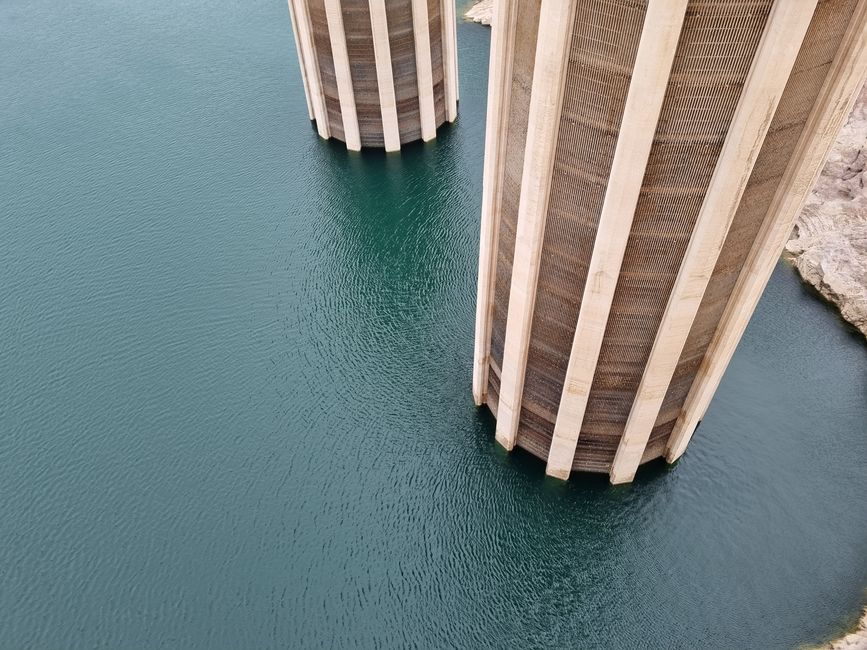 Kalifornien 2025, Tag 13, Las Vegas Sign, Hoover Dam und Lake Mead