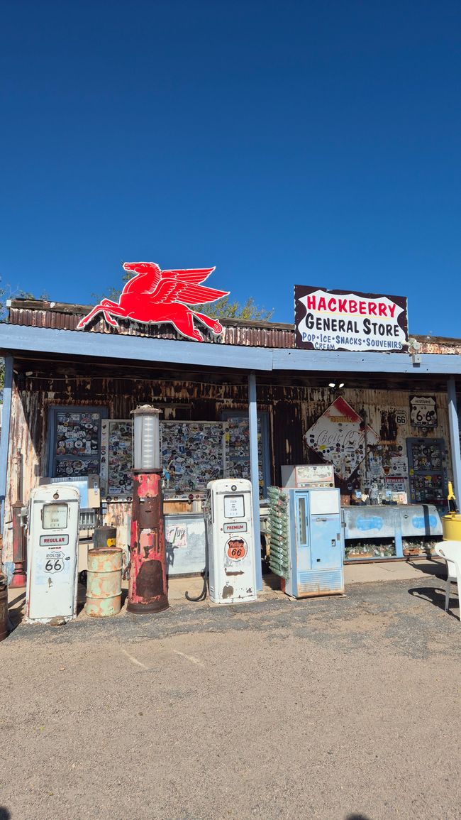 28.09. Route 66 and Arrival at Grand Canyon Accommodation