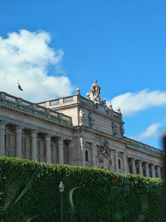 Perfekter Blick auf den Reichstag 