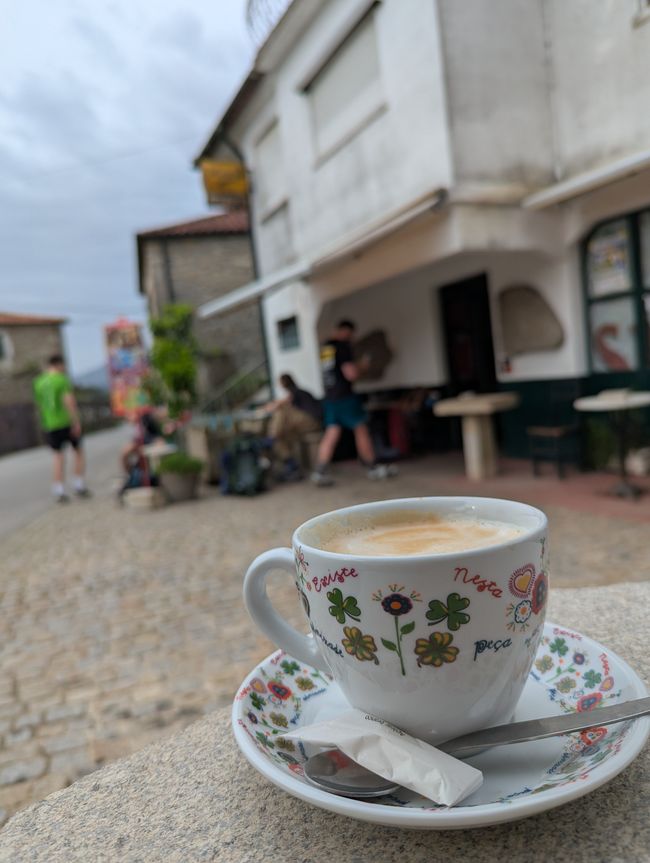 Bilanz auf der Passstraße (Camino Portugues 5)