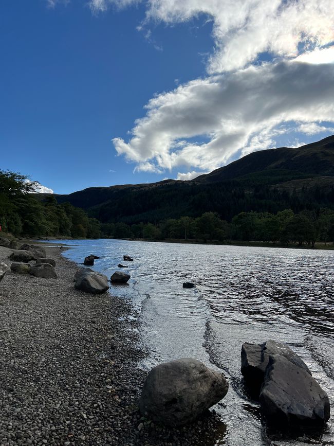 La última excursión desde Loch Earn...