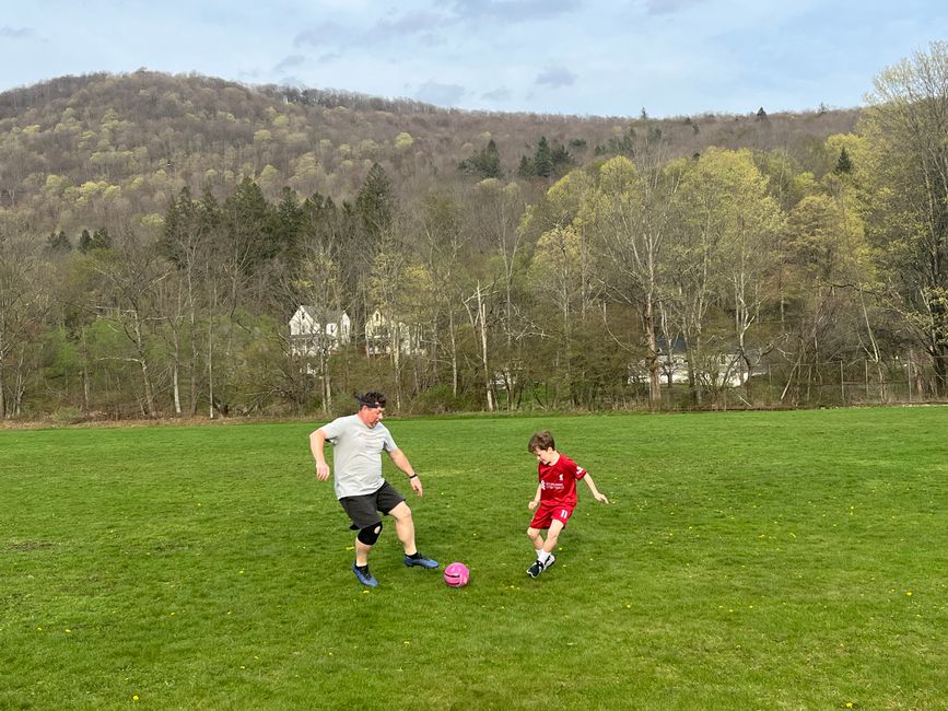 Lezione di calcio privata con Matt