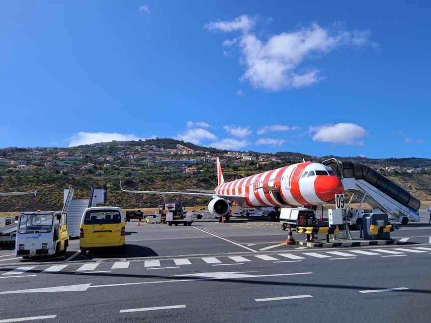 Landung auf Madeira - Abenteuer auf vier Rädern kann beginnen 
