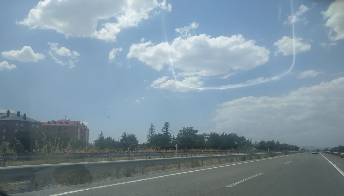 Photos from my car of Ávila (Castilla y León, Spain) (July 2024)