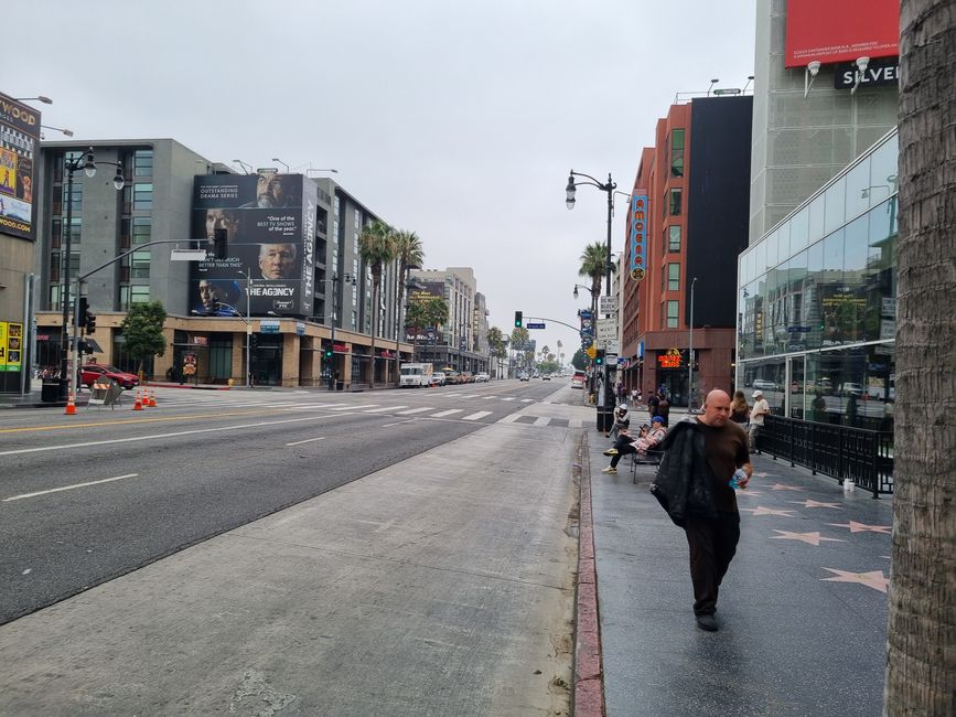 Kalifornien 2025, Tag 2, Hollywood, Beverly Hills und Santa Monica Pier