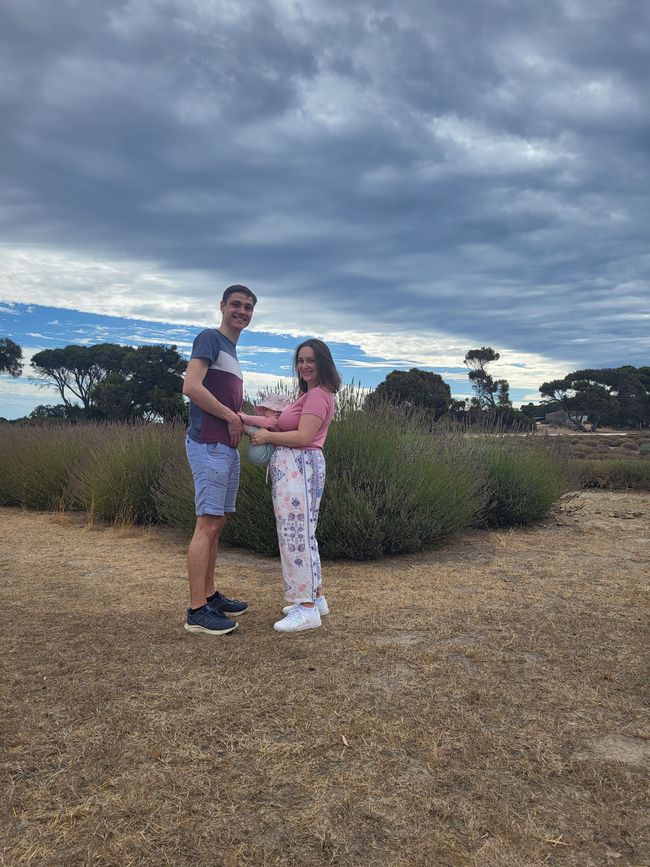 Kangaroo Island with Baby M.