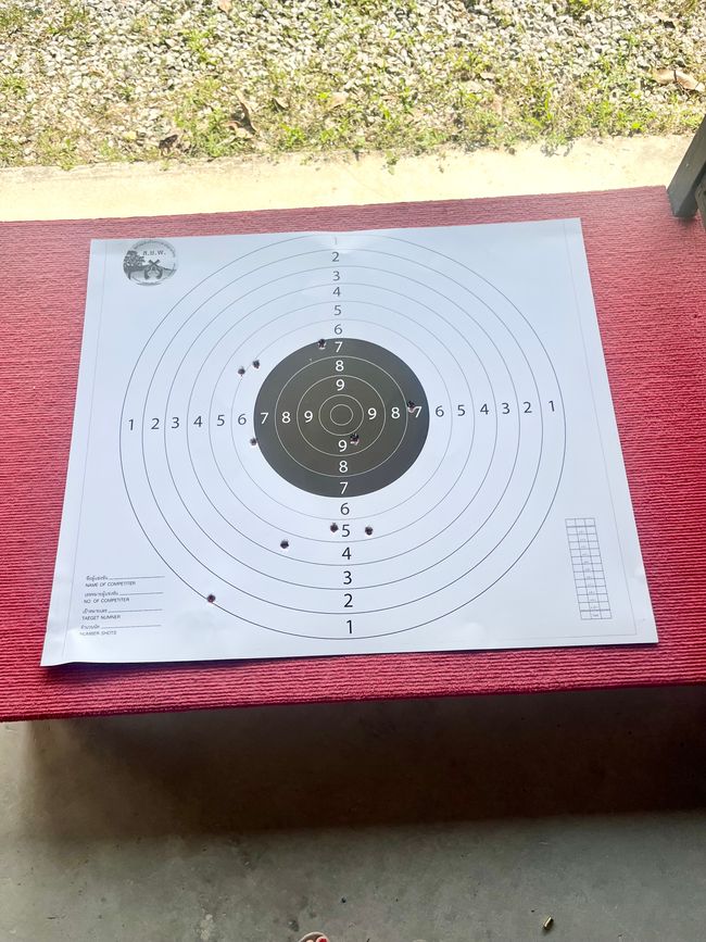 12. I can shoot with a pistol, and more...