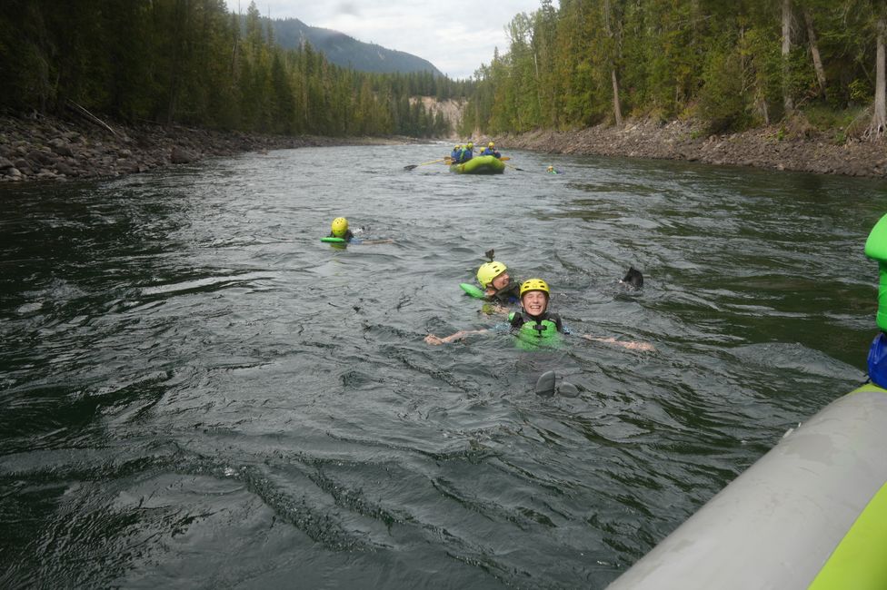 Tag 11: Wildwasser-Rafting