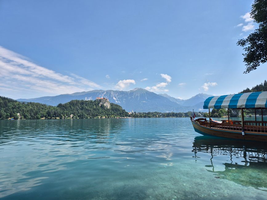 Batalla del calor en el Lago Bled
duz