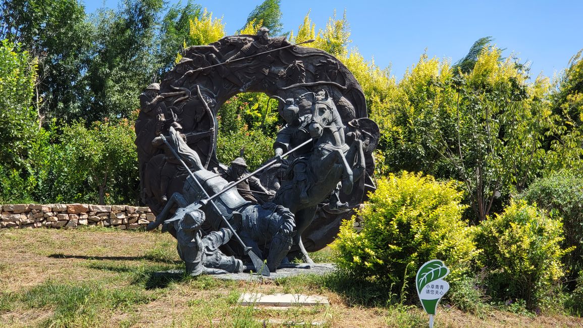 Mitología y personajes de combate en el Parque Iron Lion