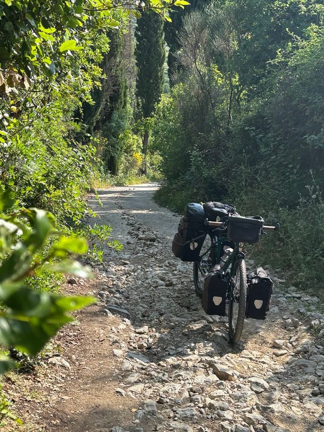 Wir sind wieder unterwegs; von Mlini nach Mljet