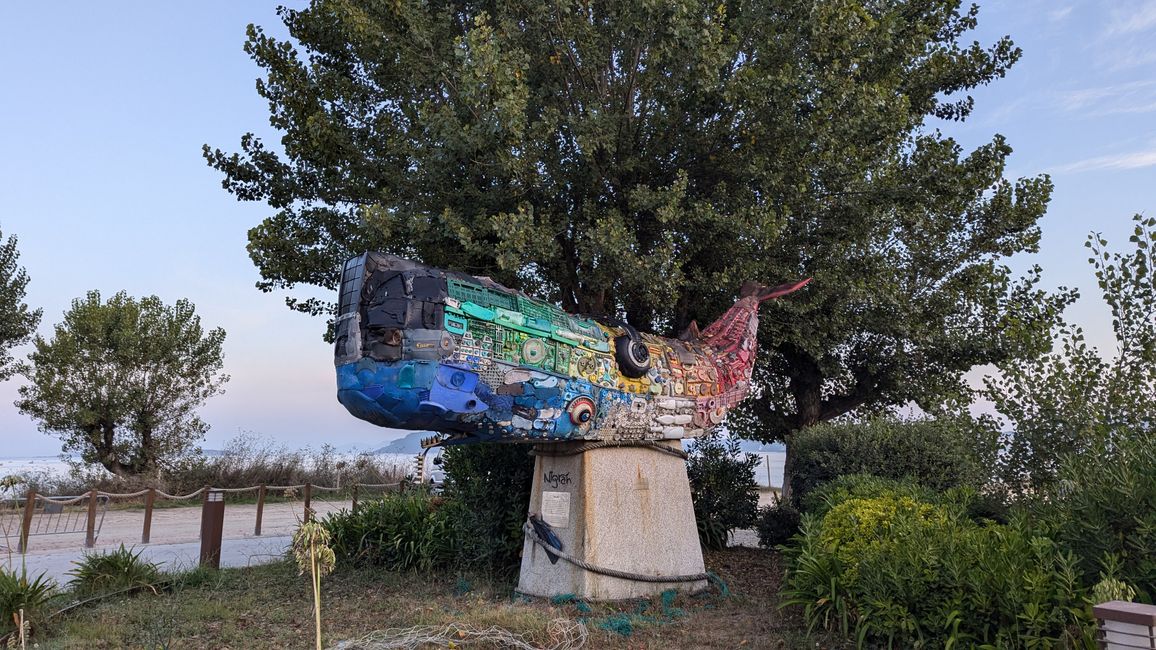 Achte Etappe auf dem Camino Portugues da Costa von Baiona nach Vigo