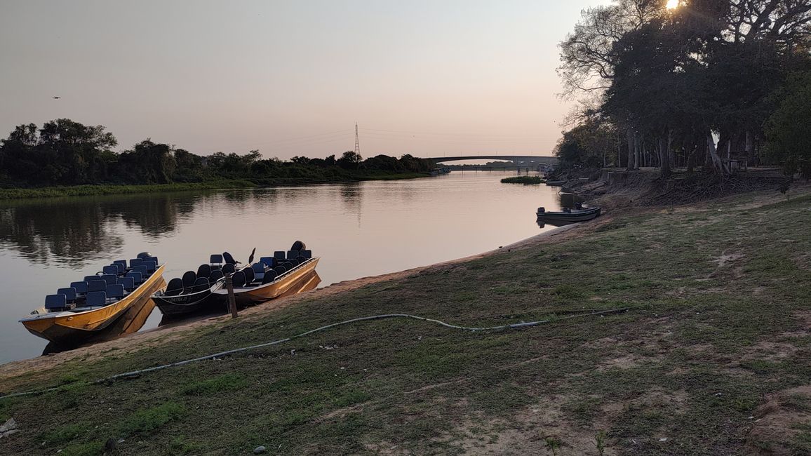 Brasil Pantanal crucero fluvial