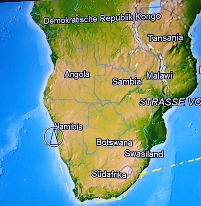 Tag 141/142 und 143 bis 145 von 175: Kreuzfahrt rund um die Welt - Port Elizabeth/Südafrika und drei Seetage