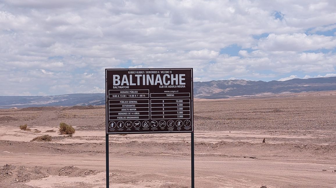 Valle de la Luna und Laguna Baltinache