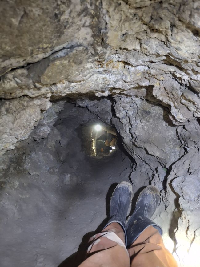 Durchgang zur zweiten Mine 