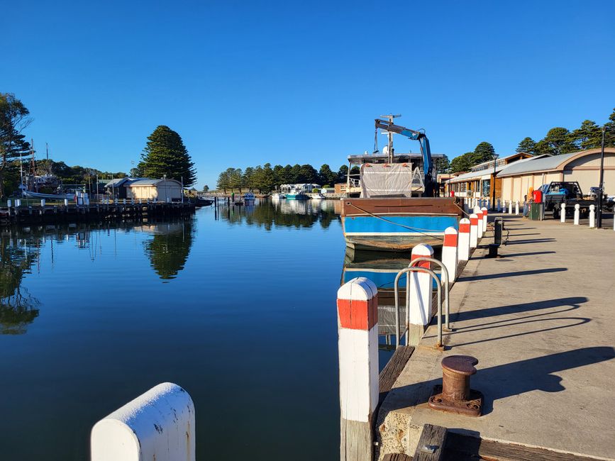 Hafen von Port Fairy