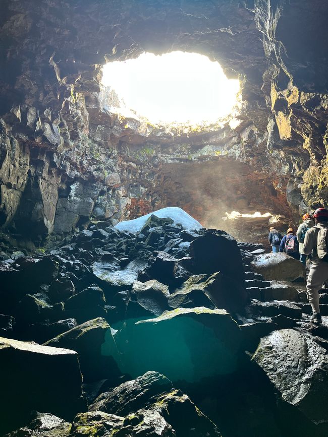 Kerid Crater and Lava Tunnel