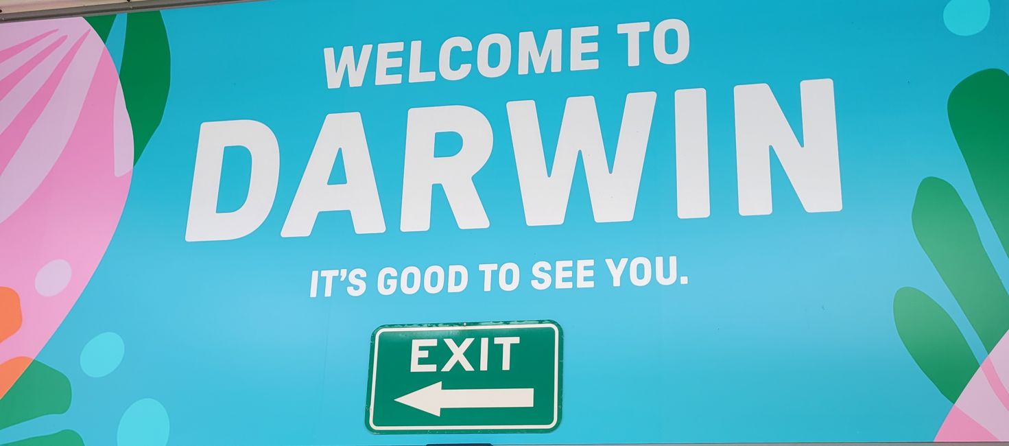 Tag 107 und 108 bis 109 von 175: Kreuzfahrt rund um die Welt - Darwin/Australien und zwei Seetage