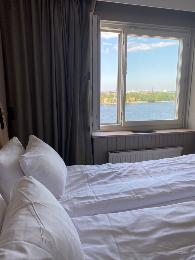Sjöfartshotellet. Vårat rum