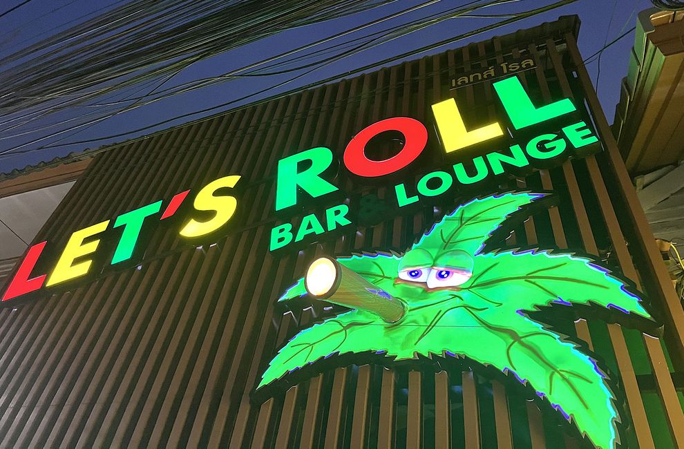 Cannabis-Shop an der Naresdamri Road