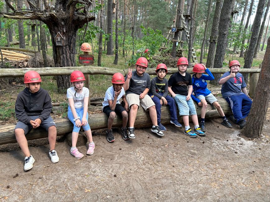 School trip to Petzow