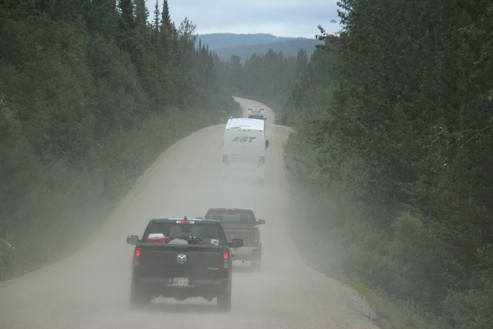 Baustelle Stewart-Cassiar-Hwy