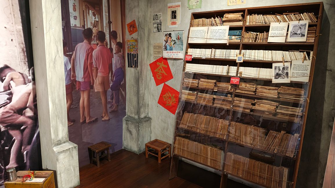 Ein Geschichtenerzähler in Chinatown