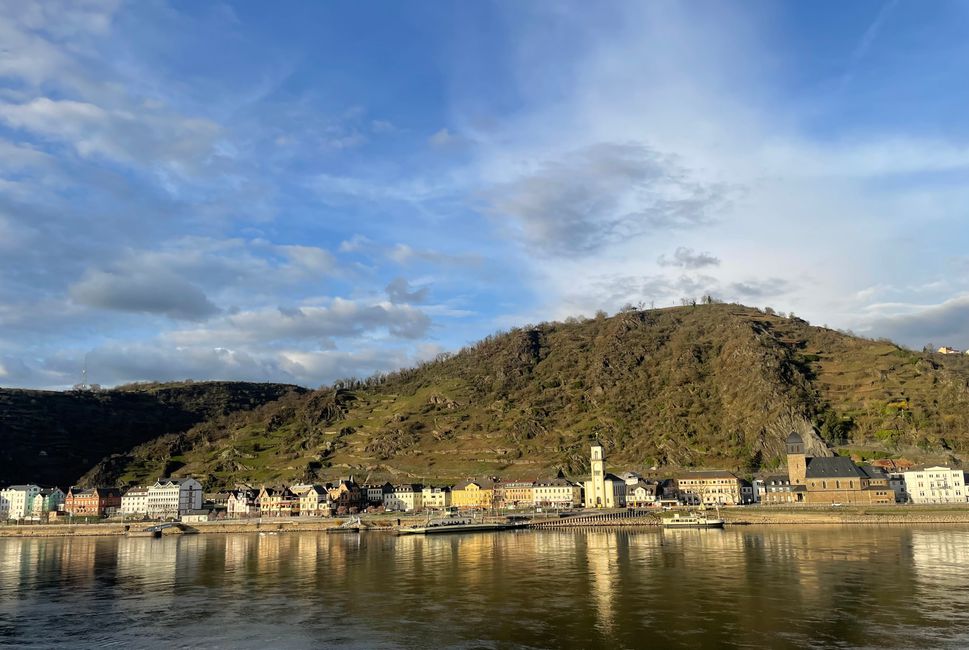 Vista su St. Goarshausen