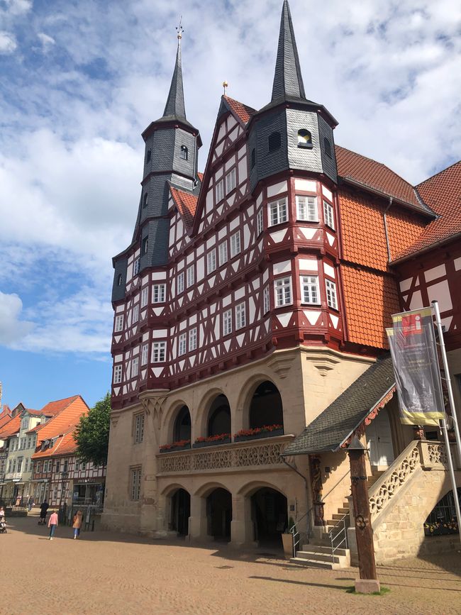 Das Rathaus von Duderstadt