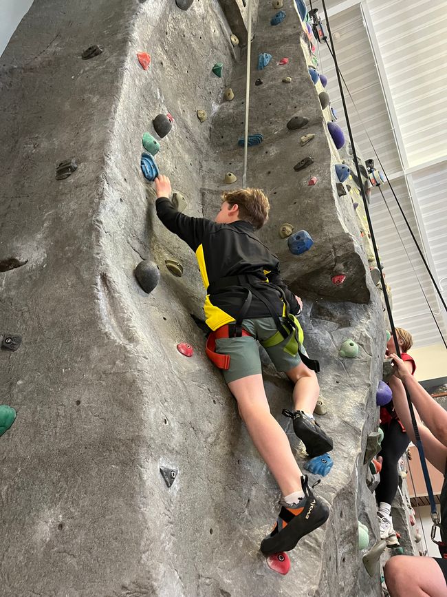 Clark Gym: Parete di arrampicata