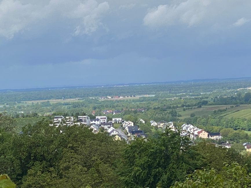 Dann zogen die Regenwolken weiter