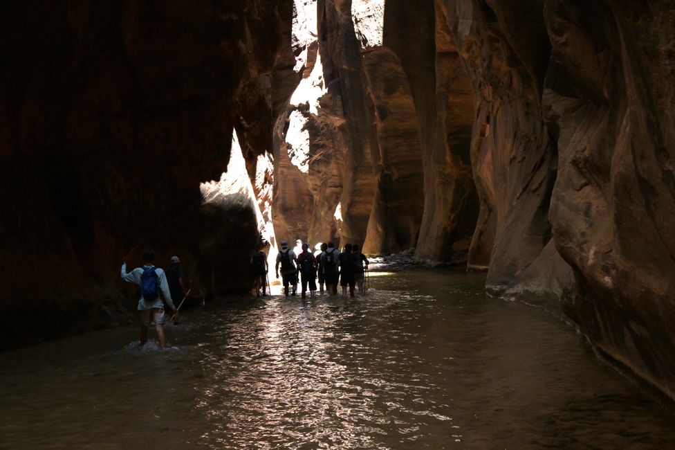 Wanderung durch die Narrows