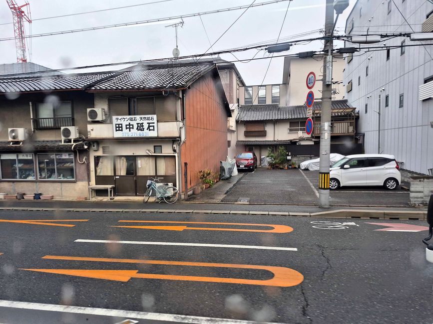 Strassenzeile in Kyōto