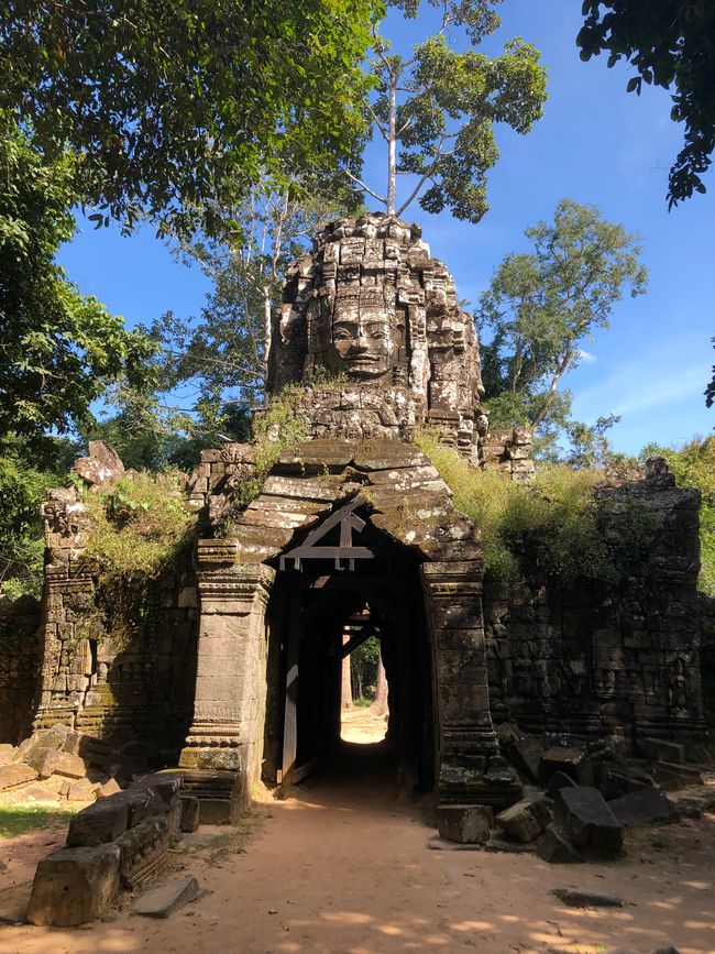Tempel Ta Som - der Eingang